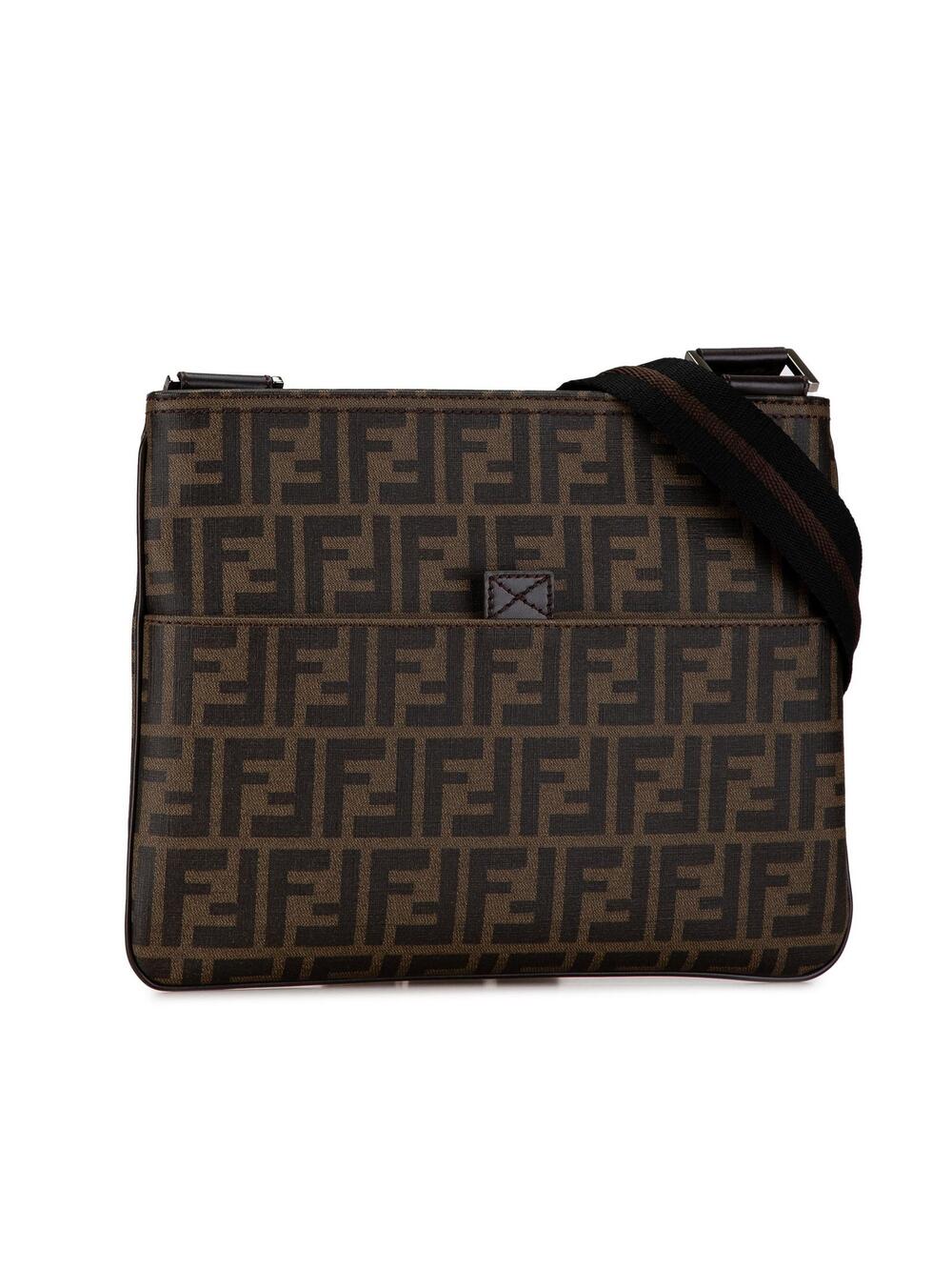 Fendi Zucca Coated Canvas Crossbody #319155F46B - Picture 2 of 10